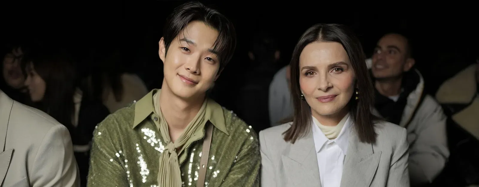 AMI’s Fall-Winter 24 Show: Jiyoh and Wooshik Choi Bring Star Power to Parisian Elegance