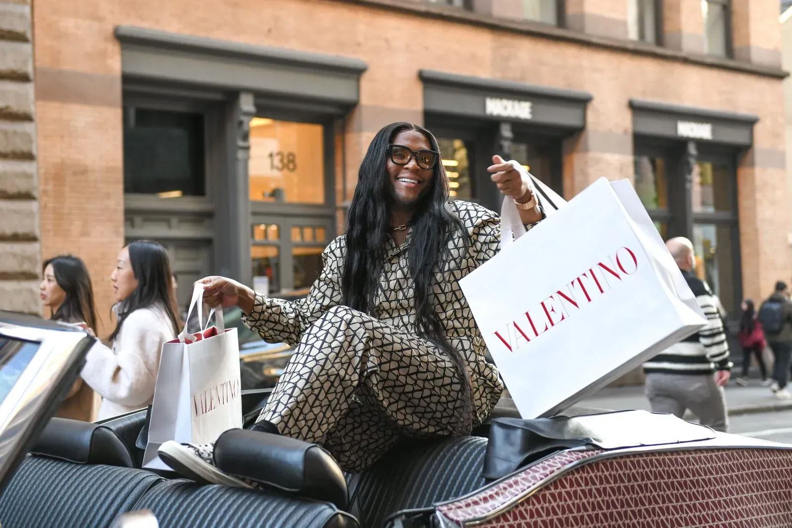 Valentino Unboxing Law Roach