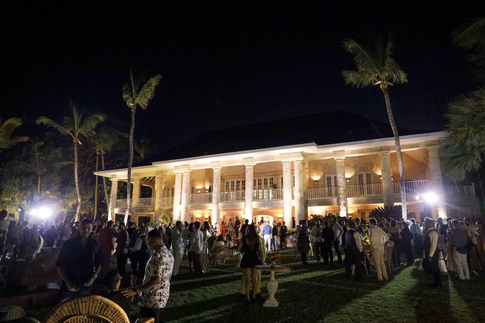 Opening Cocktail at Oscar de la Renta Villa