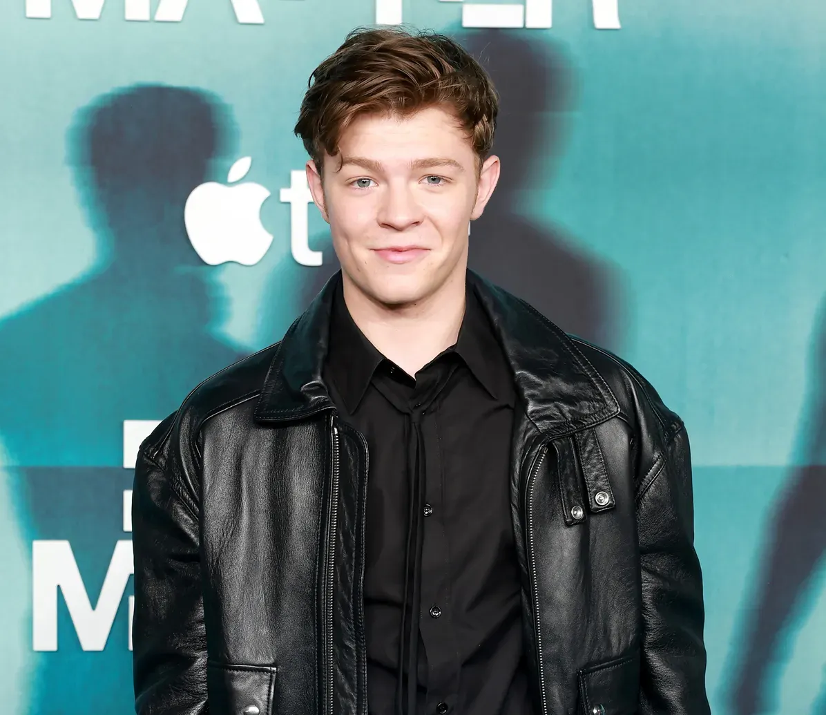 Oakes Fegley Stuns in CELINE HOMME by Hedi Slimane at Dark Matter Premiere