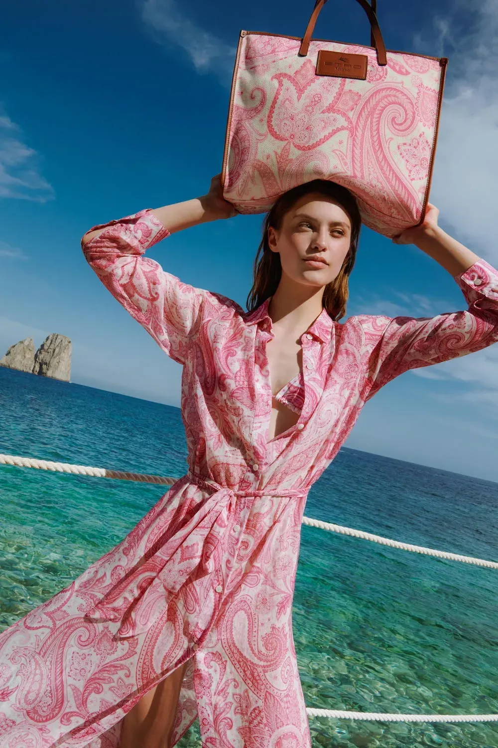 etro liquid paisley beach collection