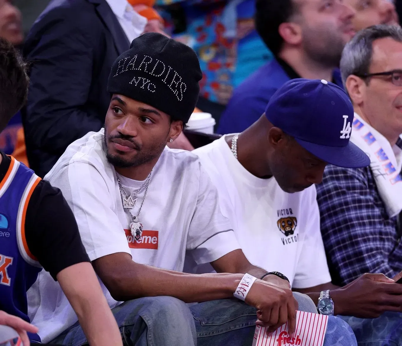 Tyshawn Jones Rocks Bad Bunny’s Latest Sneaker Collab, The Last Campus, Courtside at Knicks Game