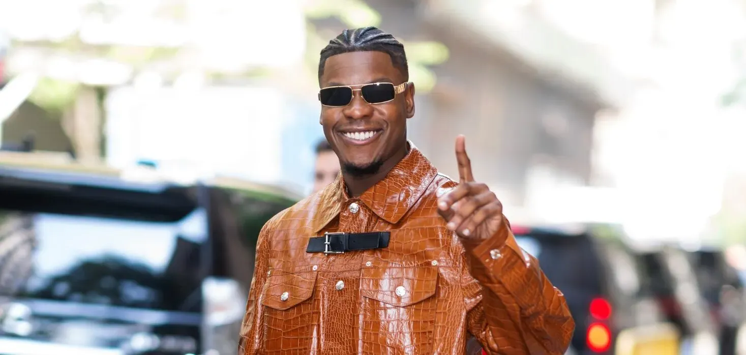 John Boyega Versace
