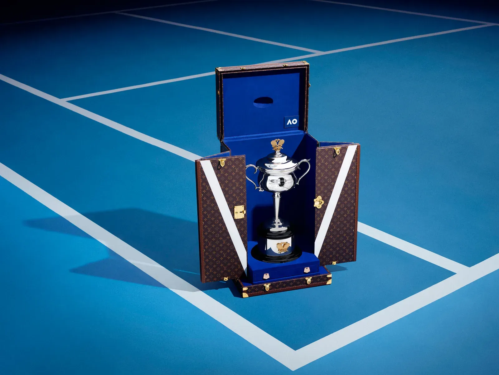 Louis Vuitton Elevates the Grand Slam: Unveiling the Exclusive Trophy Trunks for the Australian Open