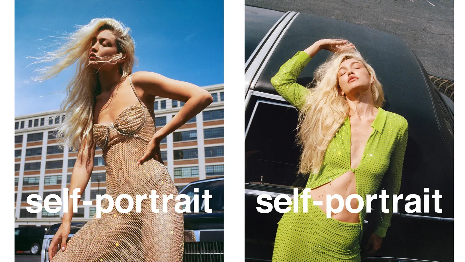 Gigi Hadid for self-portrait ss23