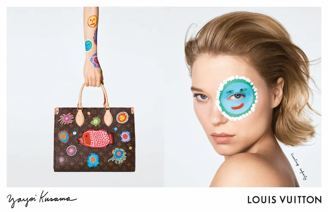 Louis Vuitton and Yayoi Kusama introduce their second take on the infinity
