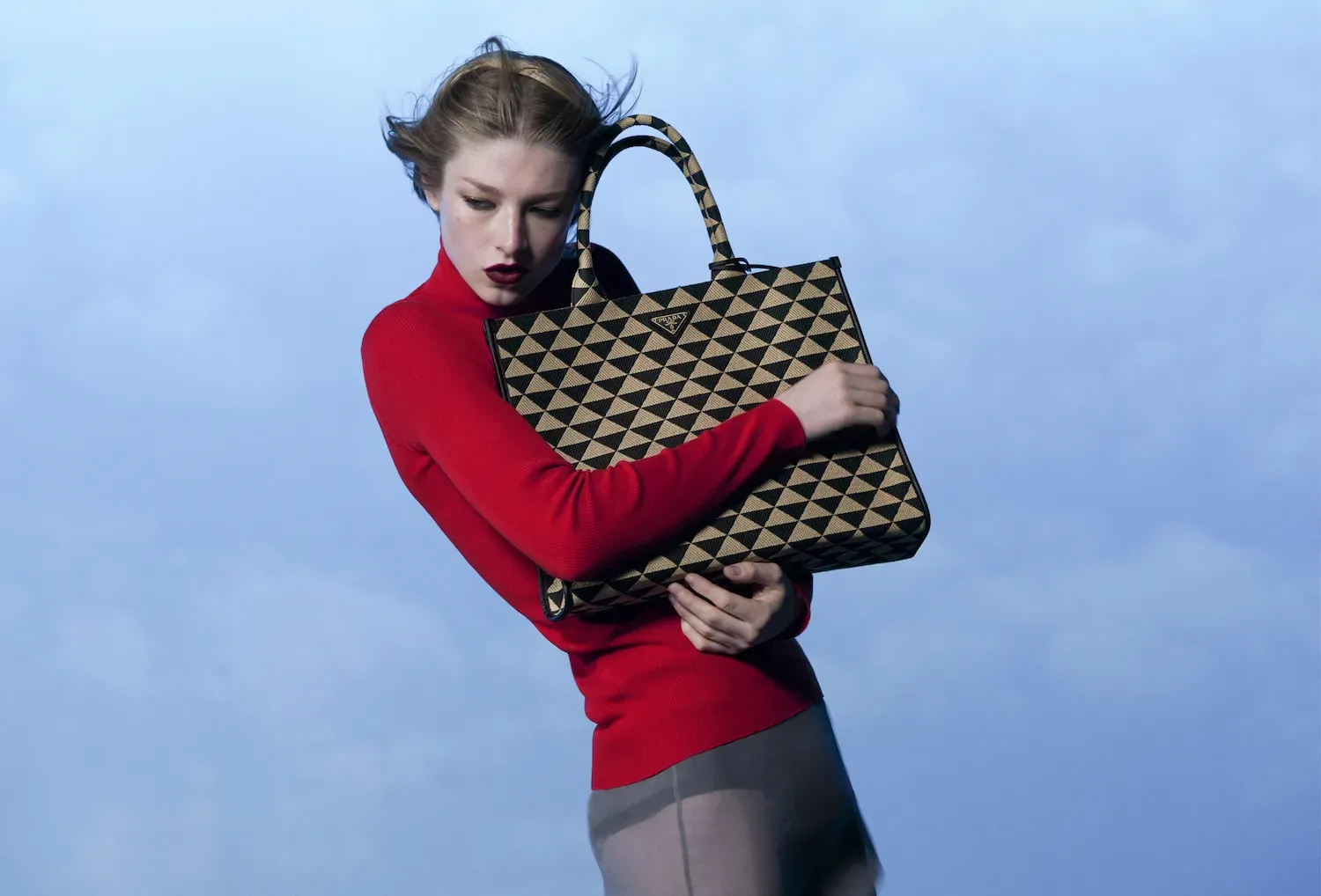 hunter schafer prada carrie mae weems