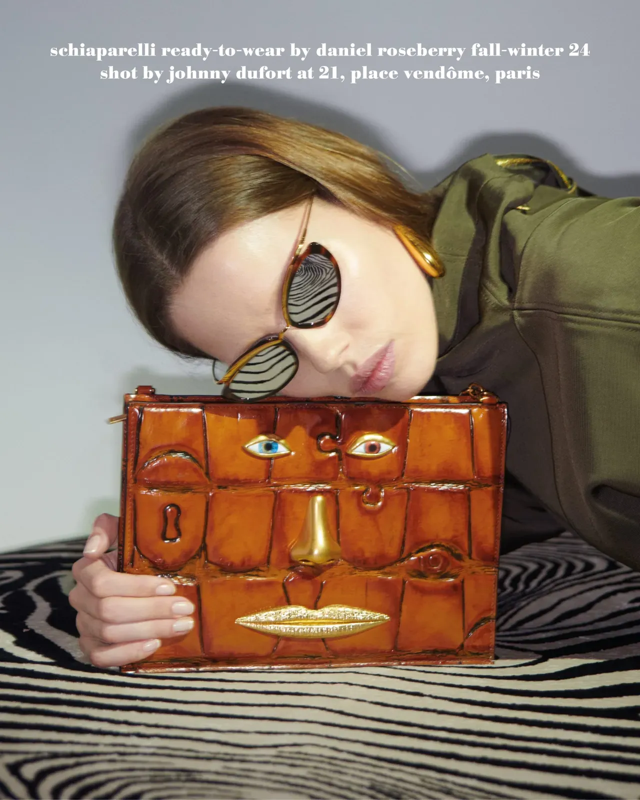 Schiaparelli’s Surrealist Parisian Noir Dream with Johnny Dufort