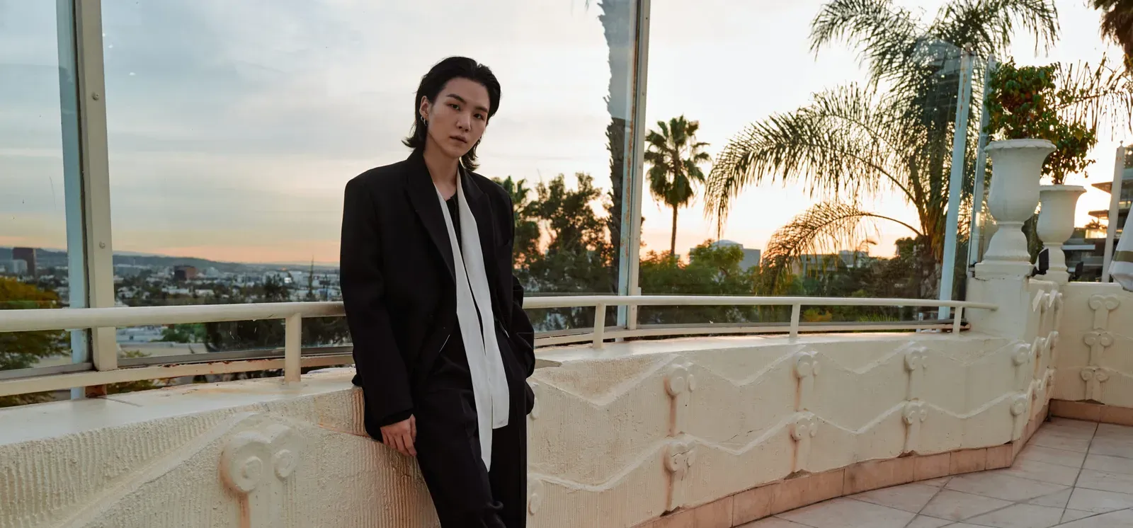 Suga from BTS for Valentino