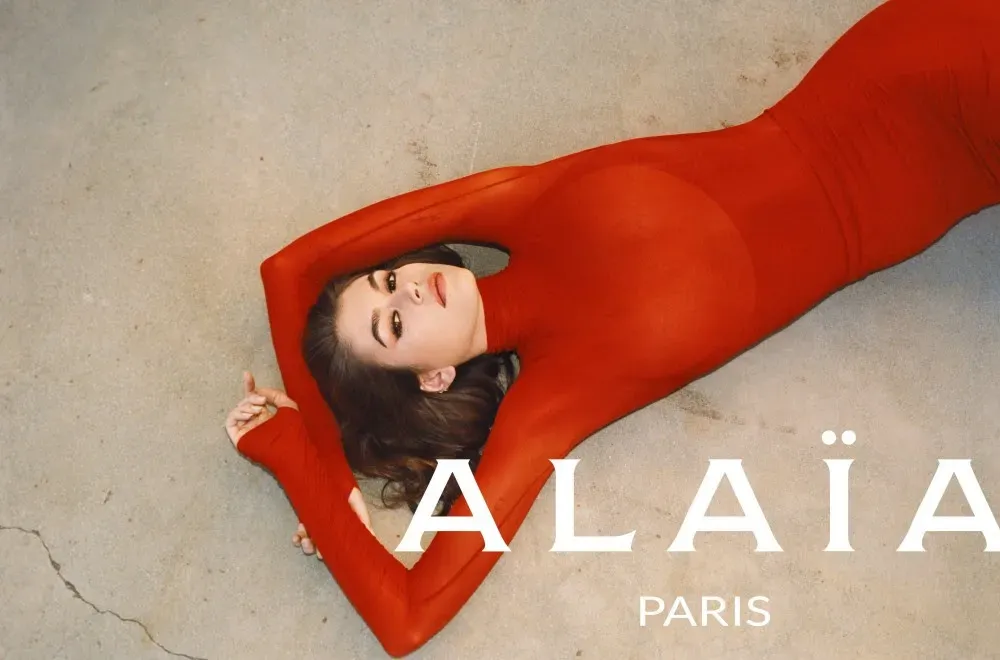 Kaia Gerber is the face of Alaïa Winter-Spring 2023