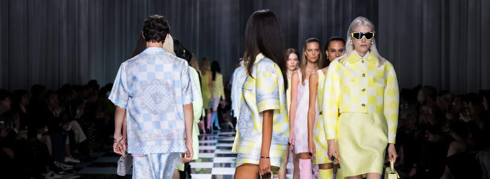 Versace’s Vision: Gabrielle Union, Cole Sprouse, and Valentino Rossi Applaud the Bold and Vibrant Spring-Summer 2024 Collection