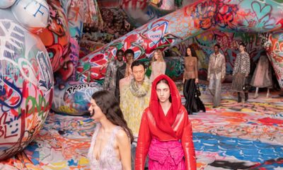 Diesel FW25: 3200 Sq Meters of Graffiti Collides with Tweed