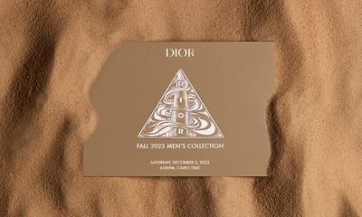 Livestream: Dior men’s fall 2023 in Cairo