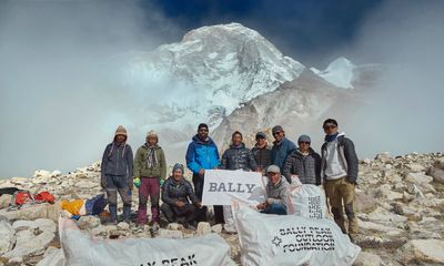 Bally Peak Outlook Foundation commits to cleaning Mount Everest through 2030
