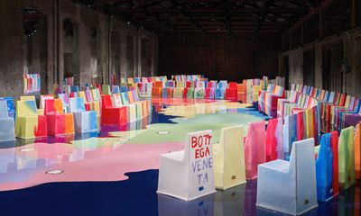 Bottega Veneta unveils a special art exhibition at Design Miami/ that was a part of its latest fashion show