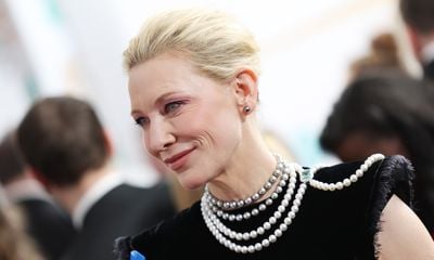 Cate Blanchett wore custom Louis Vuitton repurposed High Jewelry to the BAFTA Awards in London