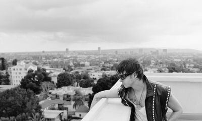 Hedi Slimane photographs Julian Casablancas for the latest ‘Portrait of a Musician’ series for CELINE HOMME