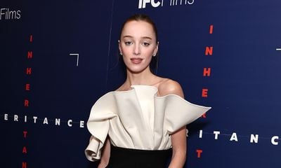 Phoebe Dynevor’s Sculptural CELINE Statement at ‘Inheritance’ New York Premiere