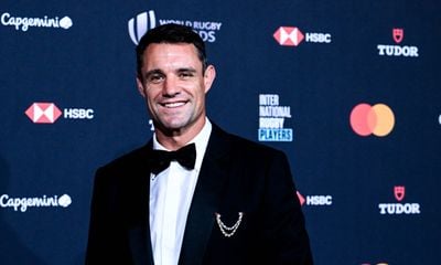 Dan Carter Dazzles at World Rugby Awards in Louis Vuitton