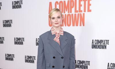 Elle Fanning Gives ‘A Complete Unknown’ a Bottega Veneta Power Suit Spin