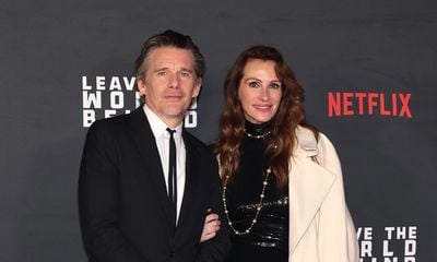 Exclusive Peek: Ethan Hawke Captivates in CELINE HOMME at His Latest Film Debut