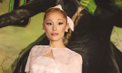 Ariana Grande Channels Glinda in Custom Thom Browne for ‘Wicked’ Premiere