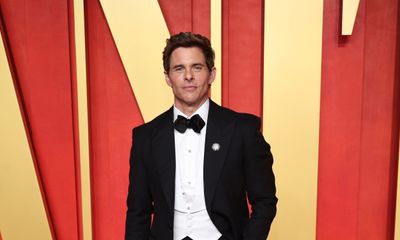 James Marsden Stuns in Dunhill’s Peak Lapel Tuxedo at 2024 Vanity Fair Oscar Party