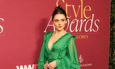 Charlotte Lawrence Makes Red Carpet Statement in Emerald Valentino at 2025 WWD Style Awards