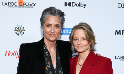 Jodie Foster Shines in Custom Gucci at 2024 MPTF Night Before Gala, Celebrating Historic ‘Nyad’ Oscar Nomination