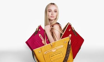 Louis Vuitton Neverfull Bag Goes Inside Out with Sophie Turner