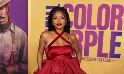 Halle Bailey Is The Embodiment Of Grace In Off-White™ At ‘The Color Purple’ Premiere