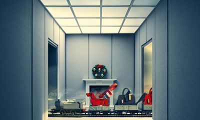 Step Inside Thom Browne’s 2024 Holiday Elevator Express: A World of Luxury and Imagination