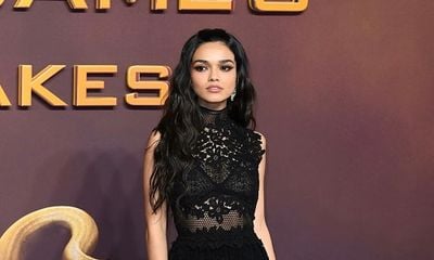 Rachel Zegler Dazzles in Dior at Hunger Games Premiere
