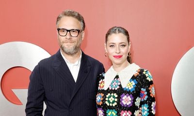 Seth Rogen Charms in Dior at GQ Men of the Year