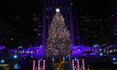 See the Spectacular Swarovski Star: Rockefeller Center’s Christmas Tree Becomes a Beacon of Holiday Wonder!