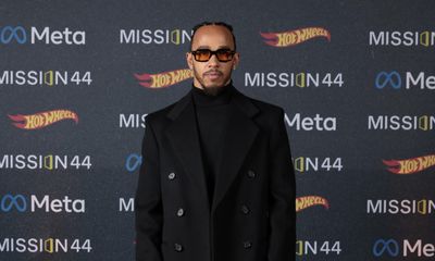 Lewis Hamilton Wears Ferragamo to Mission 44 Gala Dinner