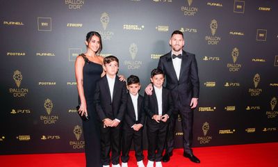 Lionel Messi and Family Dazzle in Louis Vuitton at the 2023 Ballon d’Or® Ceremony