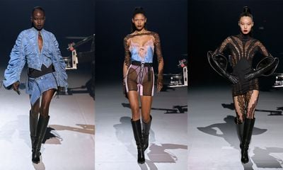 Mugler couture fall winter 2023