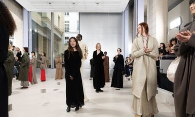 Exclusive: Ruohan Nie Caps Off Design Trilogy with Geometric Elegance in Fall/Winter 2024 Show at Paris Fashion Week