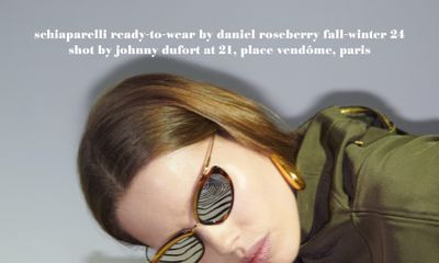 Schiaparelli’s Surrealist Parisian Noir Dream with Johnny Dufort
