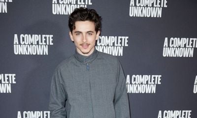 Timothée Chalamet Channels Bob Dylan in Prada at ‘A Complete Unknown’ London Premiere