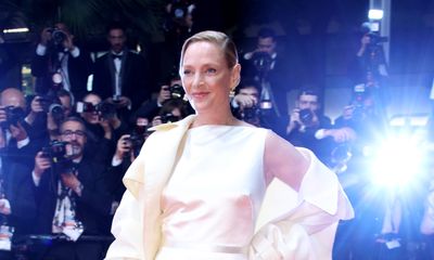 Uma Thurman Captivates Cannes in Burberry Gown at ‘Oh Canada’ Premiere, Proving Her Enduring Star Power