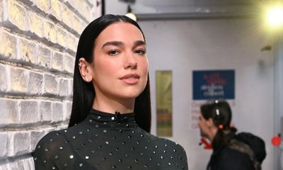 Dua Lipa Sparkles in ALAÏA on Late Show with Stephen Colbert