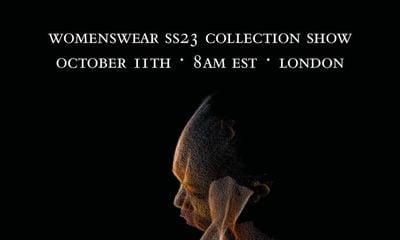 Livestream: Alexander McQueen spring summer 2023, October 11 @ 8AM EST
