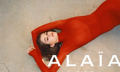 Kaia Gerber is the face of Alaïa Winter-Spring 2023