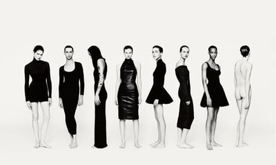 Alaïa reinterprets the black dress with elegance and ease