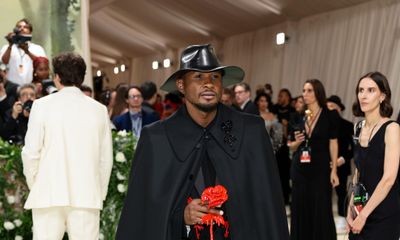 Usher Blooms in Custom Alexander McQueen by Seán McGirr at the 2024 Met Gala