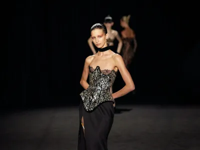Ashi Studio Spring-Summer 2025 Couture Explores the Velvet Underground