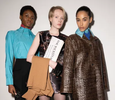 Emilia Wickstead FW25: Hitchcockian Influence