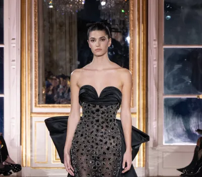 Zuhair Murad Couture SS25 Imagines a Tropical Paradise